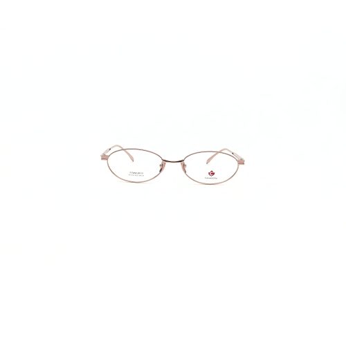 Gọng kính Canavera CV.KL1119 màu hồng rose gold nữ tính dáng oval dài