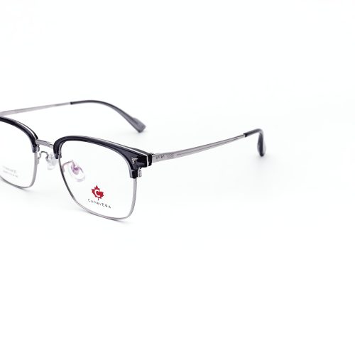 Gọng kính Browline nửa viền Canavera CV.NV33049 unisex thanh lịch cho nam nữ