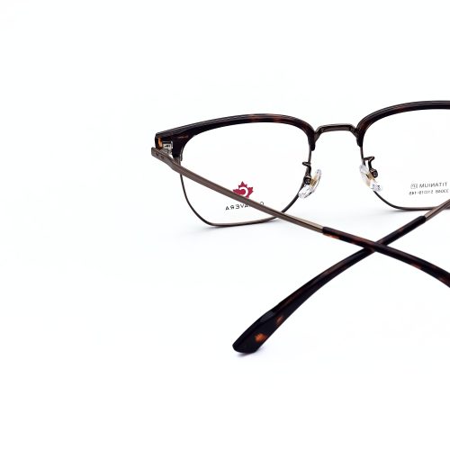 Gọng kính Canavera CV.NV33048 Browline cổ điển nổi bật phần thanh trên