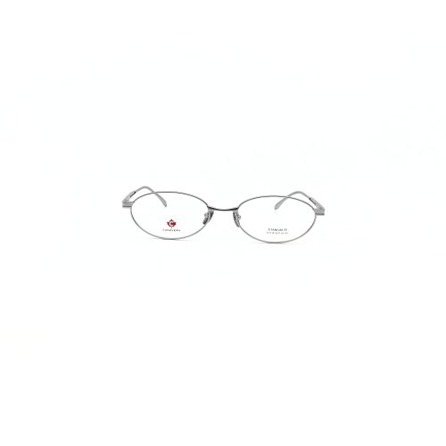 Gọng kính Canavera CV.KL1119 màu bạc phong cách minimalism