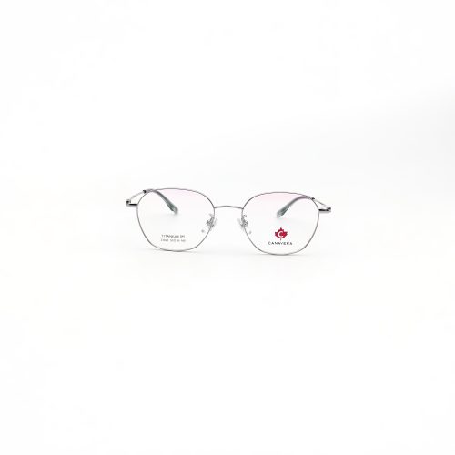 Gọng kính Canavera CV.KL33025 oval bo tròn form gọn nhẹ
